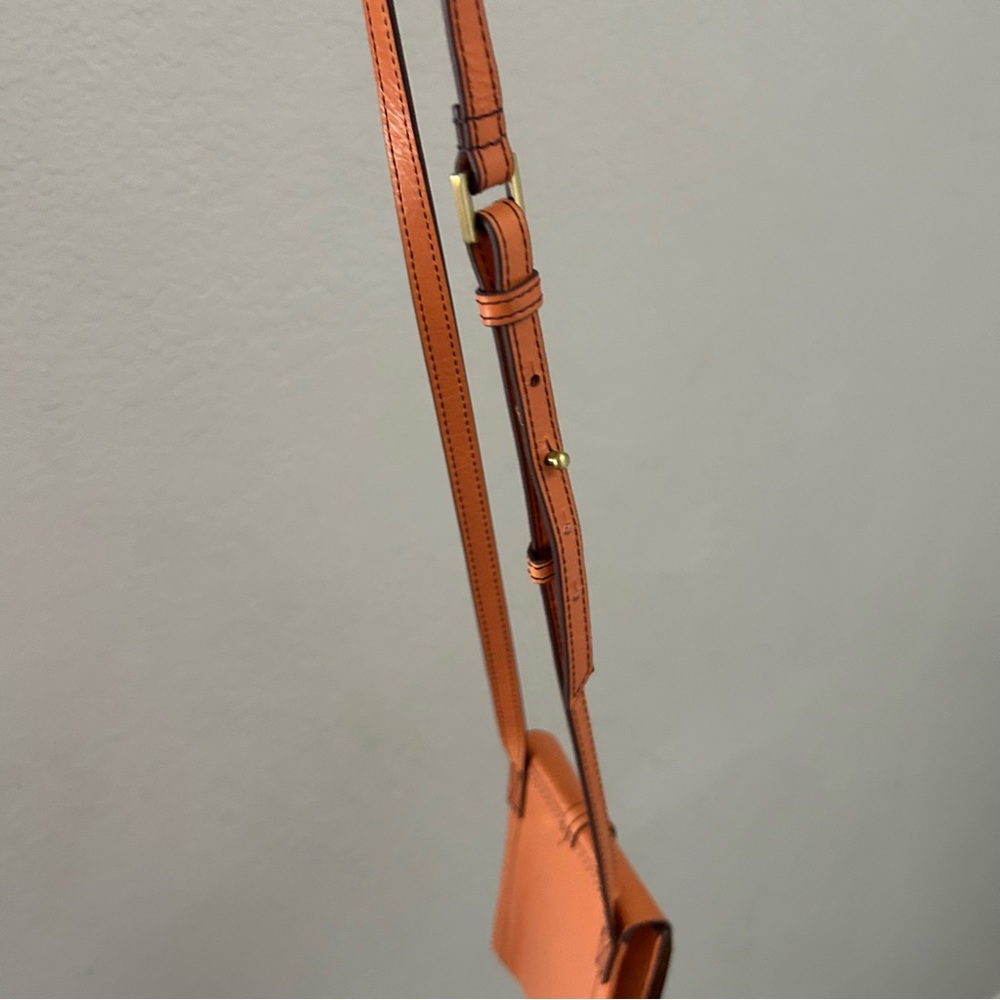 Hobo / Token Leather Crossbody Smart Phone Wallet Purse Bag - Picture 7 of 8
